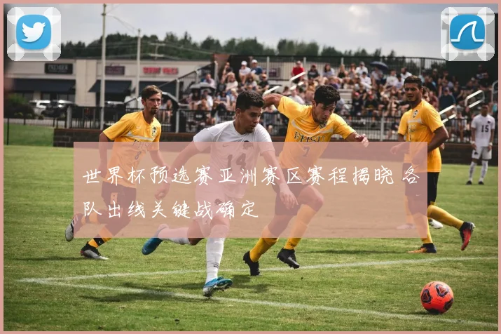 世界杯预选赛亚洲赛区赛程揭晓 各队出线关键战确定